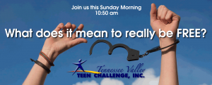 Teen Challenge Sunday