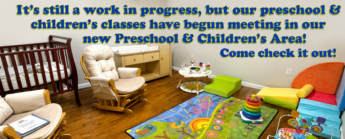 New Preschool & Children’s Area